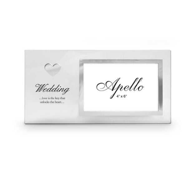 WEDDING POEM PHOTO FRAME