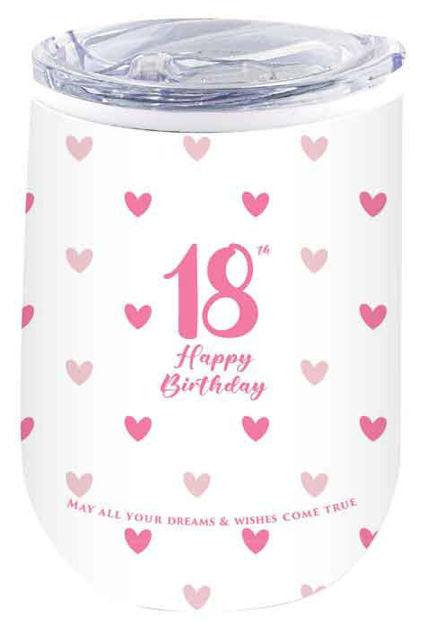 18th Birthday Sweet Heart Double Walled Thermos