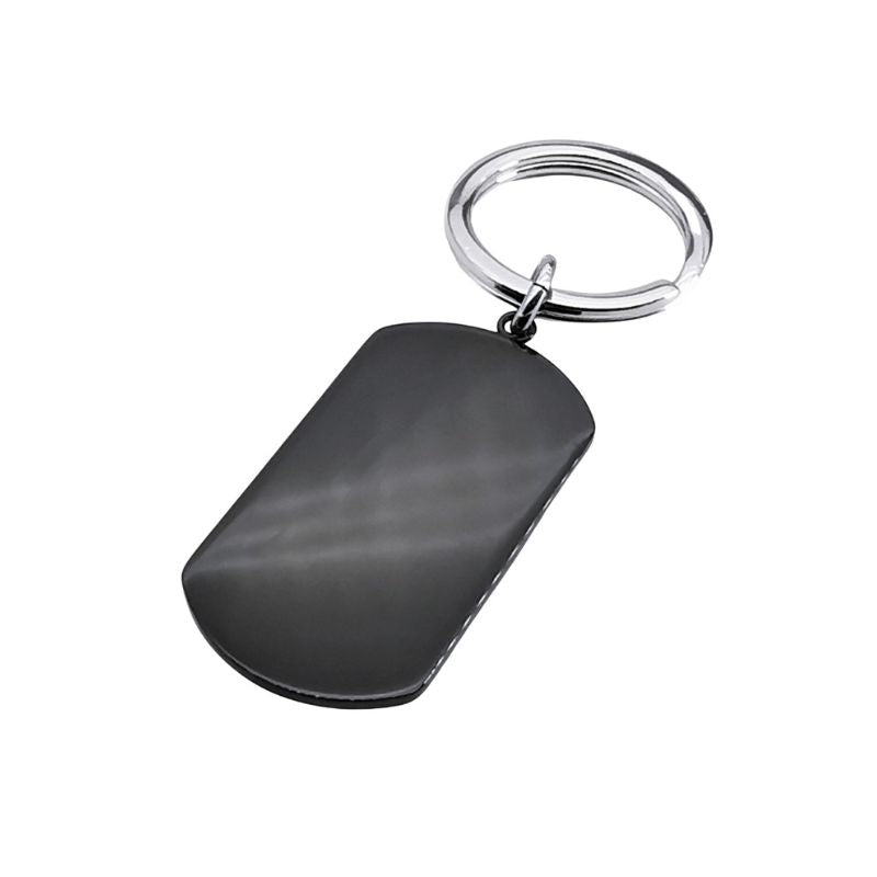 Black Keyring & Cuff Link Set