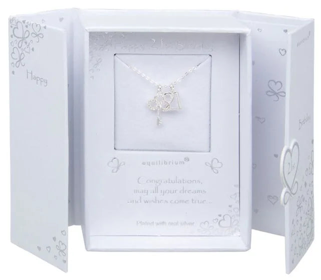 Equilibrium Keepsake 21st Necklace
