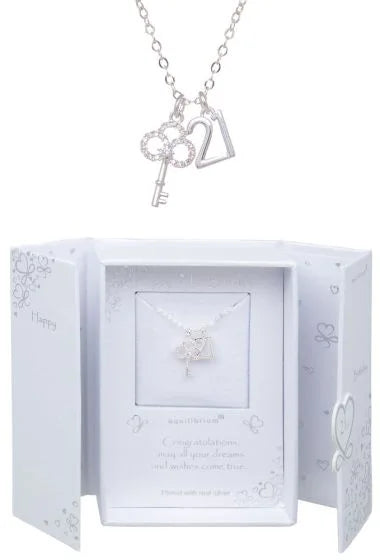 Equilibrium Keepsake 21st Necklace