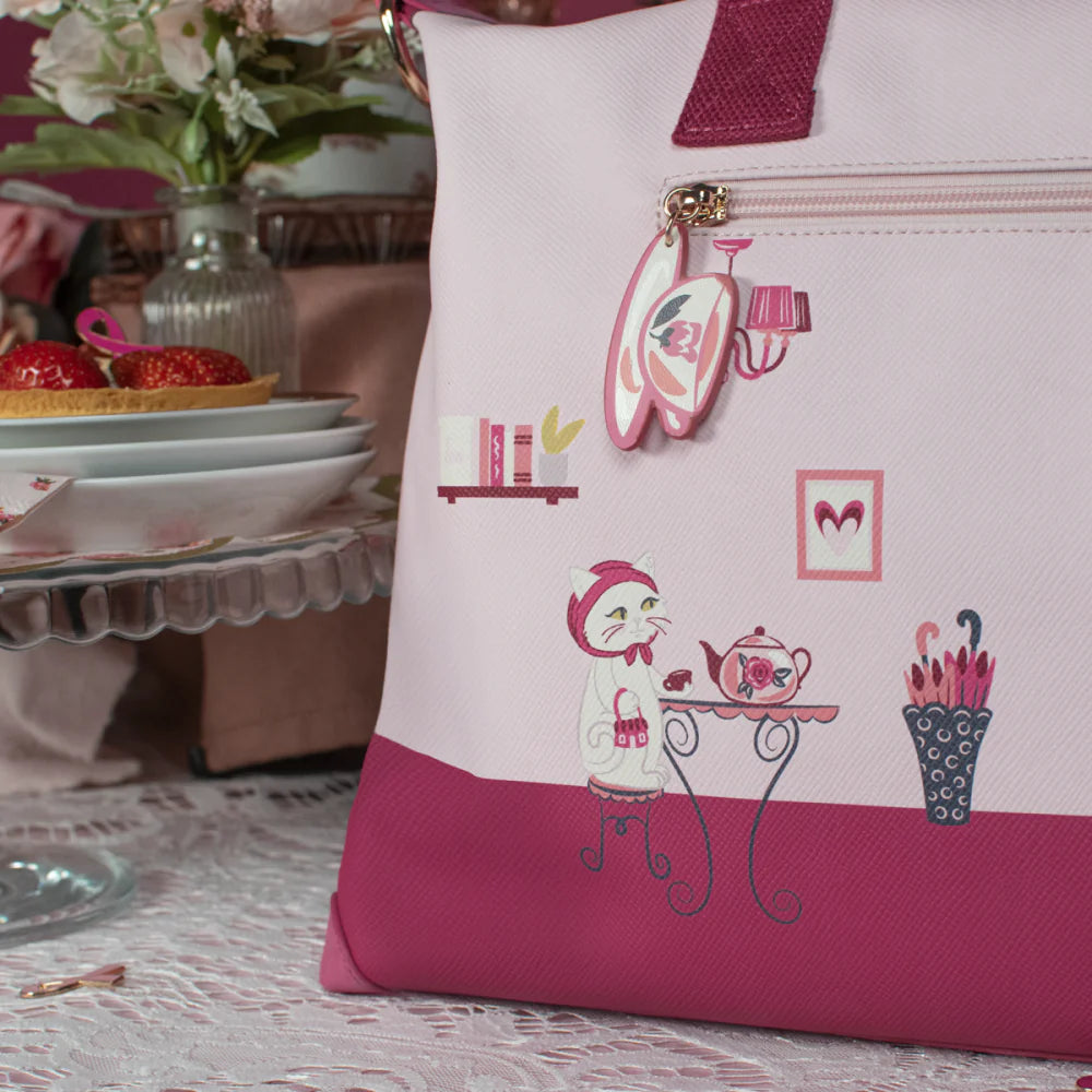 Perfectly Pink Afternoon Tea Bus Bonnie Weekender | Vendula London