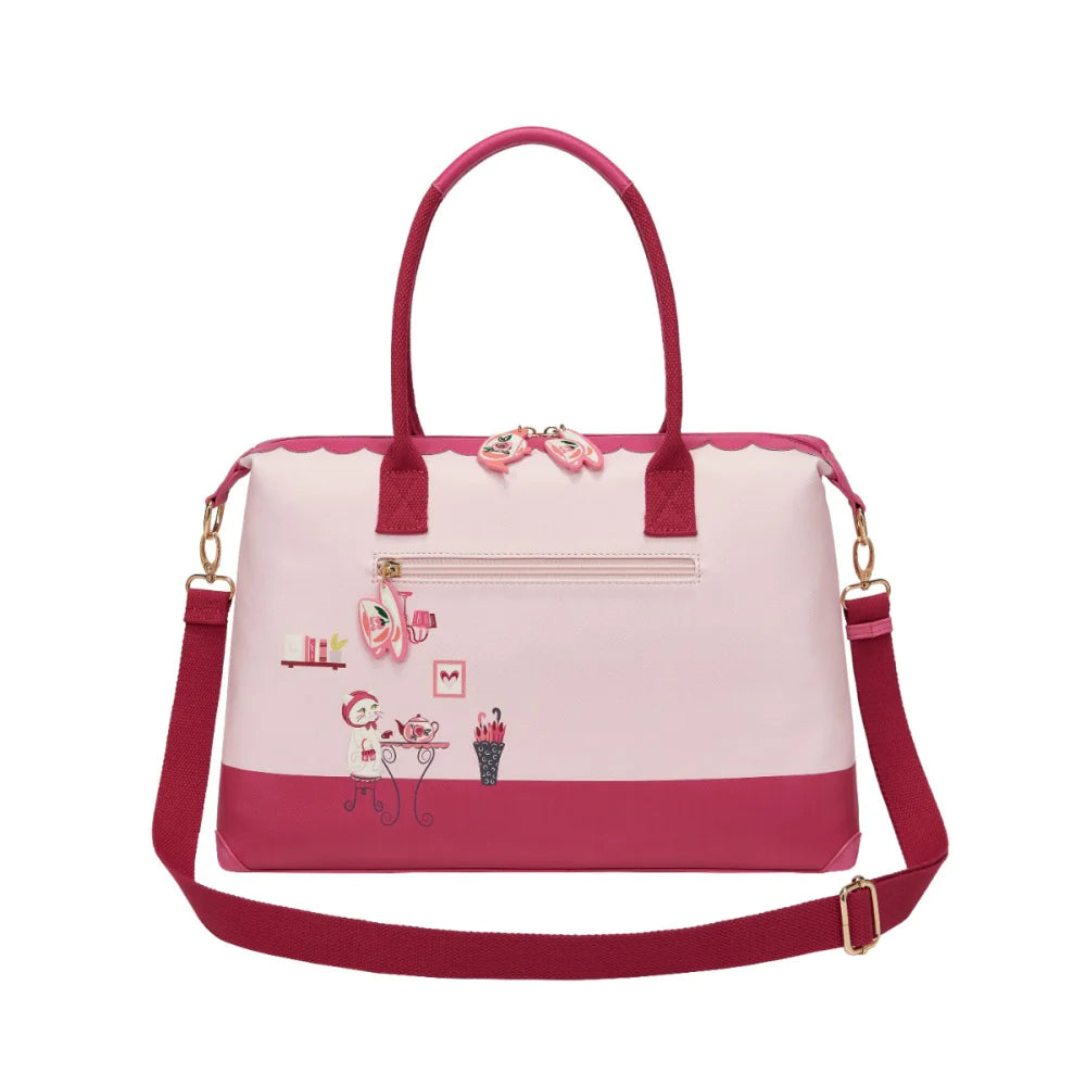 Perfectly Pink Afternoon Tea Bus Bonnie Weekender | Vendula London