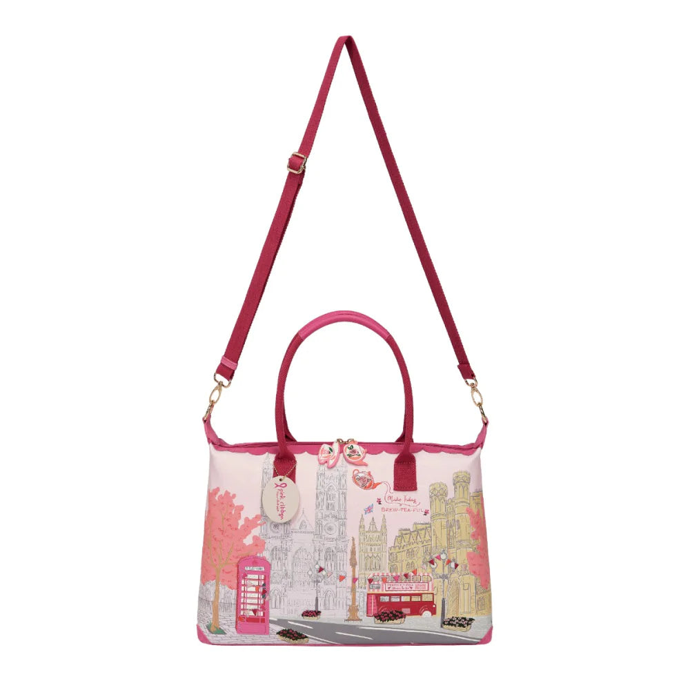 Perfectly Pink Afternoon Tea Bus Bonnie Weekender | Vendula London