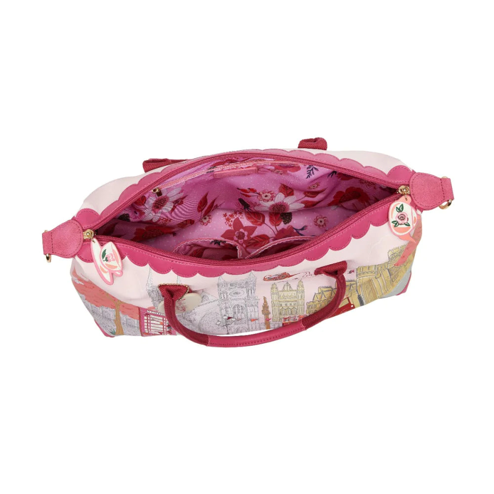 Perfectly Pink Afternoon Tea Bus Bonnie Weekender | Vendula London