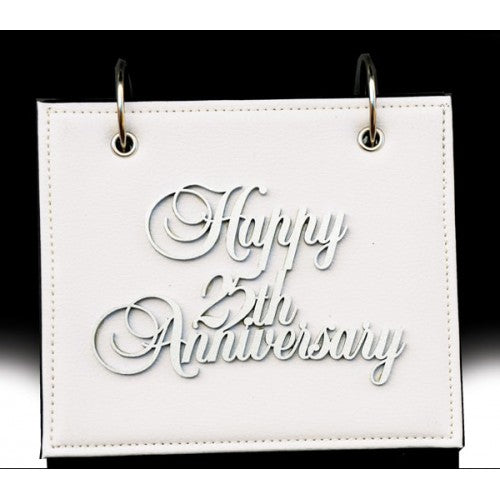 25TH ANNIVERSARY SIMPLICITY LEATHER FLIP ALBUM