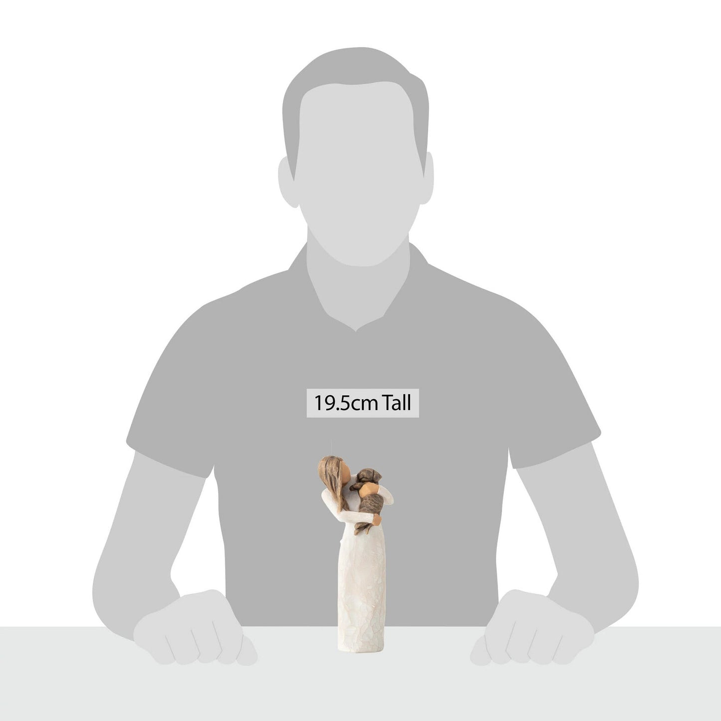 Adorable You (Dark Dog) | Willow Tree