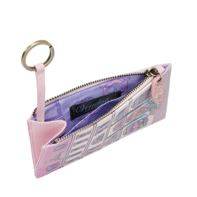 The Grand Vendula Hotel Shaped Zipper Card Coin Purse | Vendula London