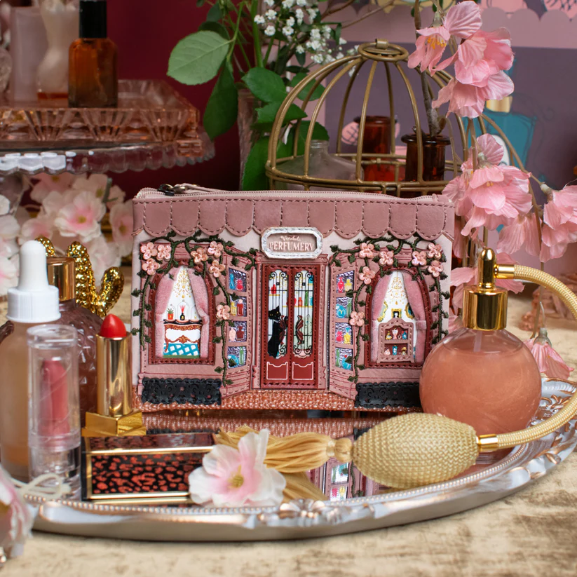 Vendula Perfumery | Blush Edition Zipper Key Coin Purse | Vendula London