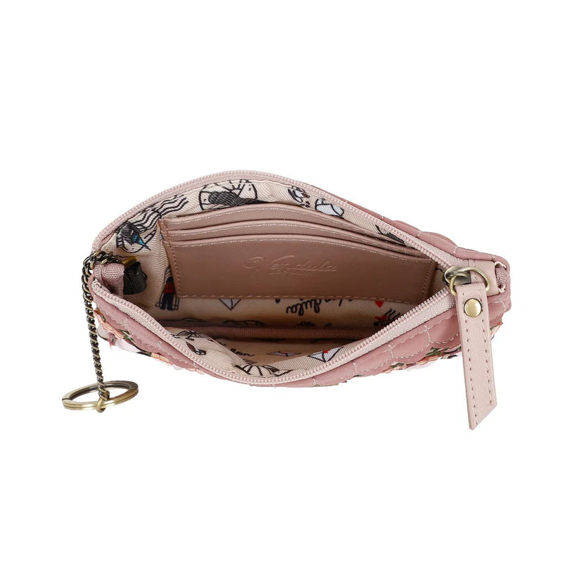 Vendula Perfumery | Blush Edition Zipper Key Coin Purse | Vendula London