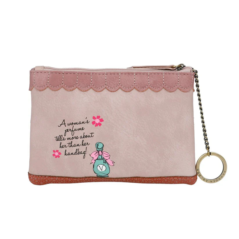 Vendula Perfumery | Blush Edition Zipper Key Coin Purse | Vendula London