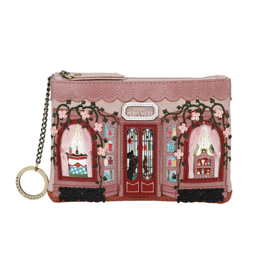 Vendula Perfumery | Blush Edition Zipper Key Coin Purse | Vendula London