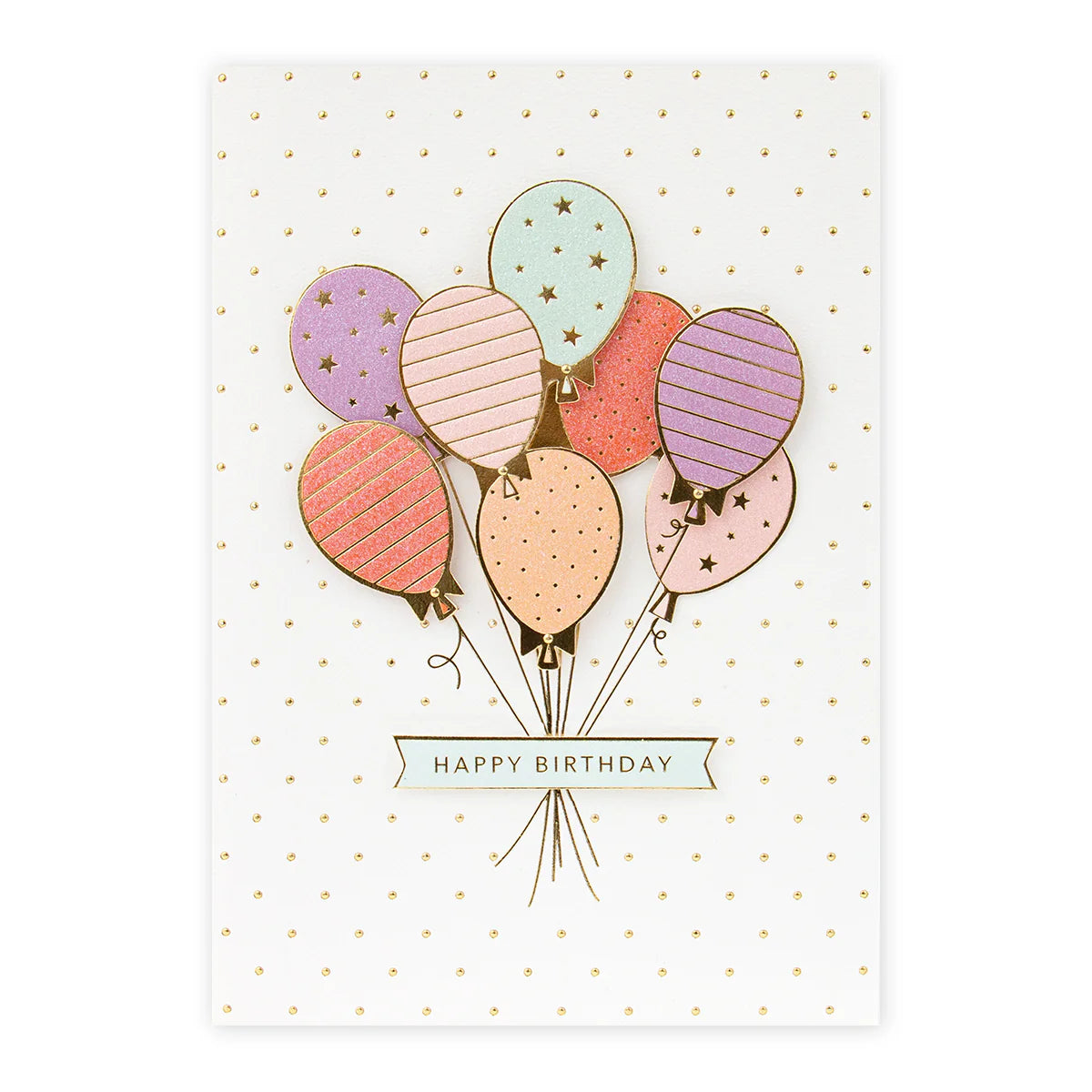 Signature Birthday Card - Balloon Bouquet | Hallmark