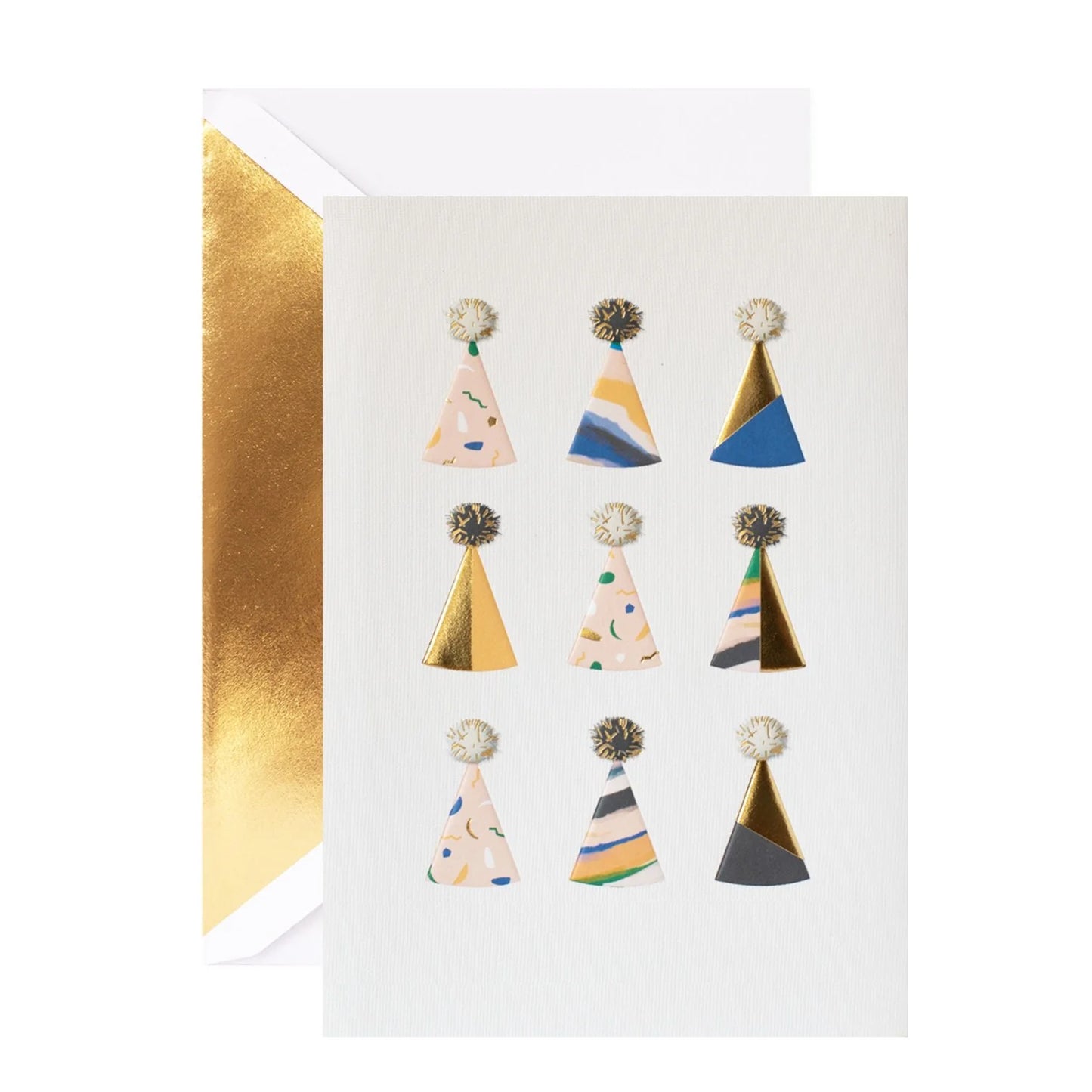 Signature Birthday Card - Party Hats | Hallmark