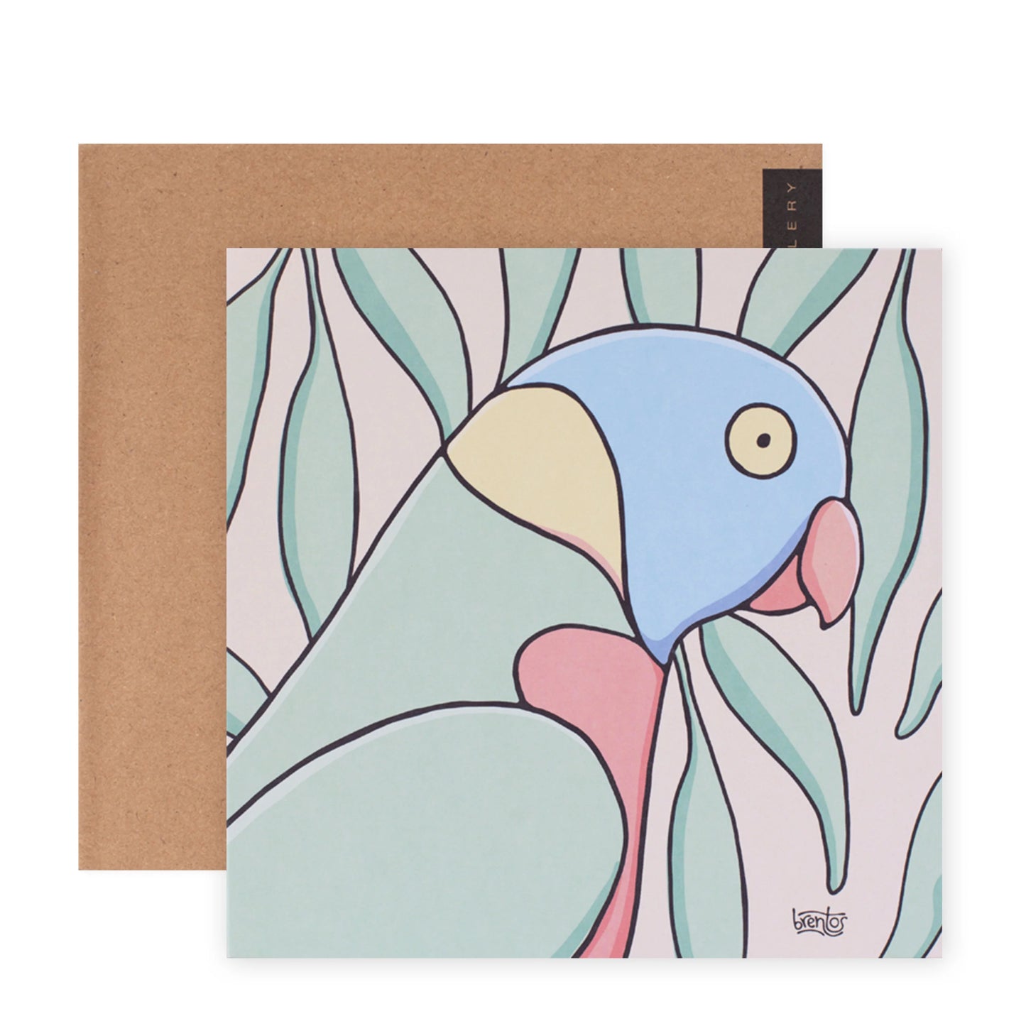 Brentos Gallery Blank Greeting Card - Rainbow Lorikeet | Hallmark