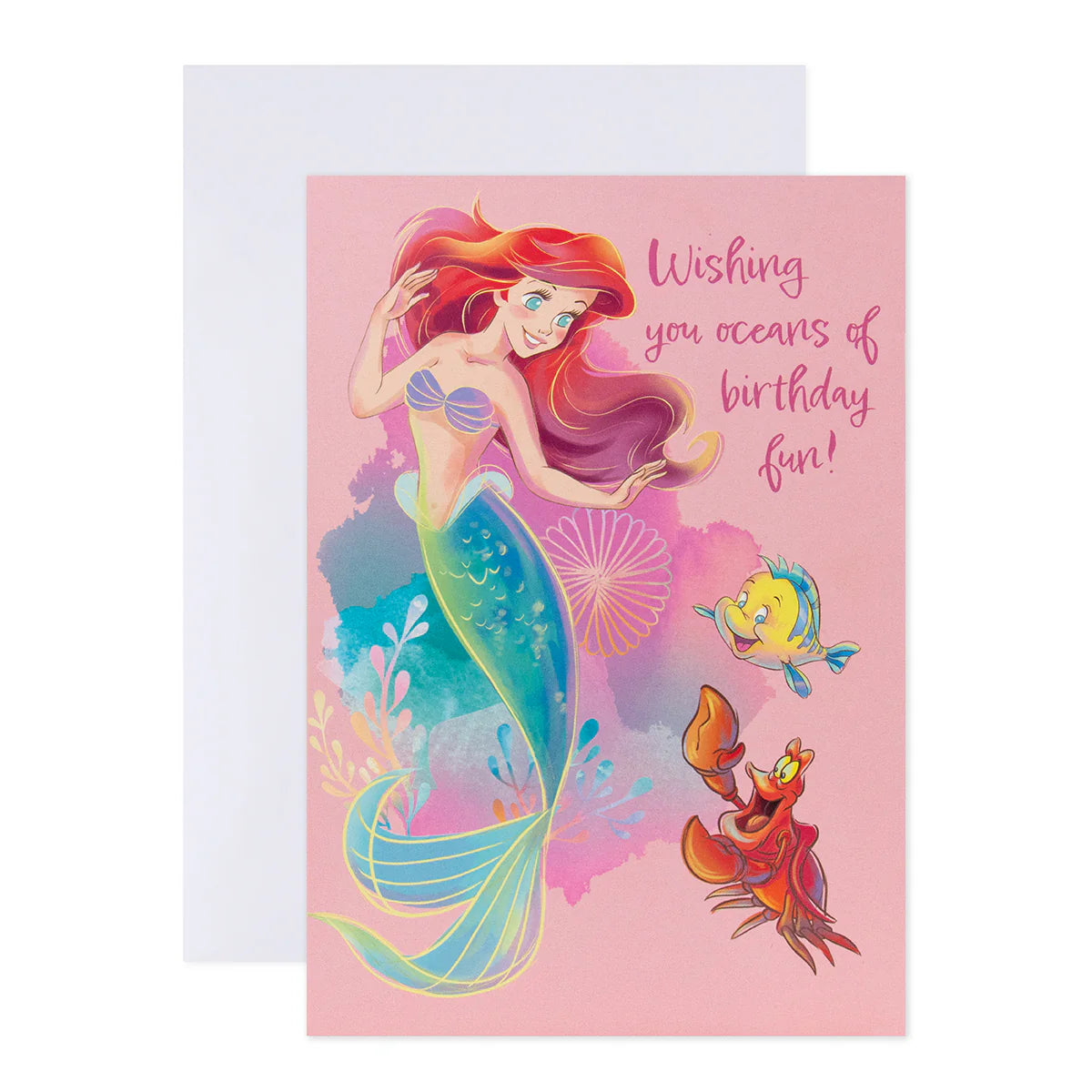 Disney Princess Interactive Sound Card - Wishing you oceans of birthday fun! | Hallmark