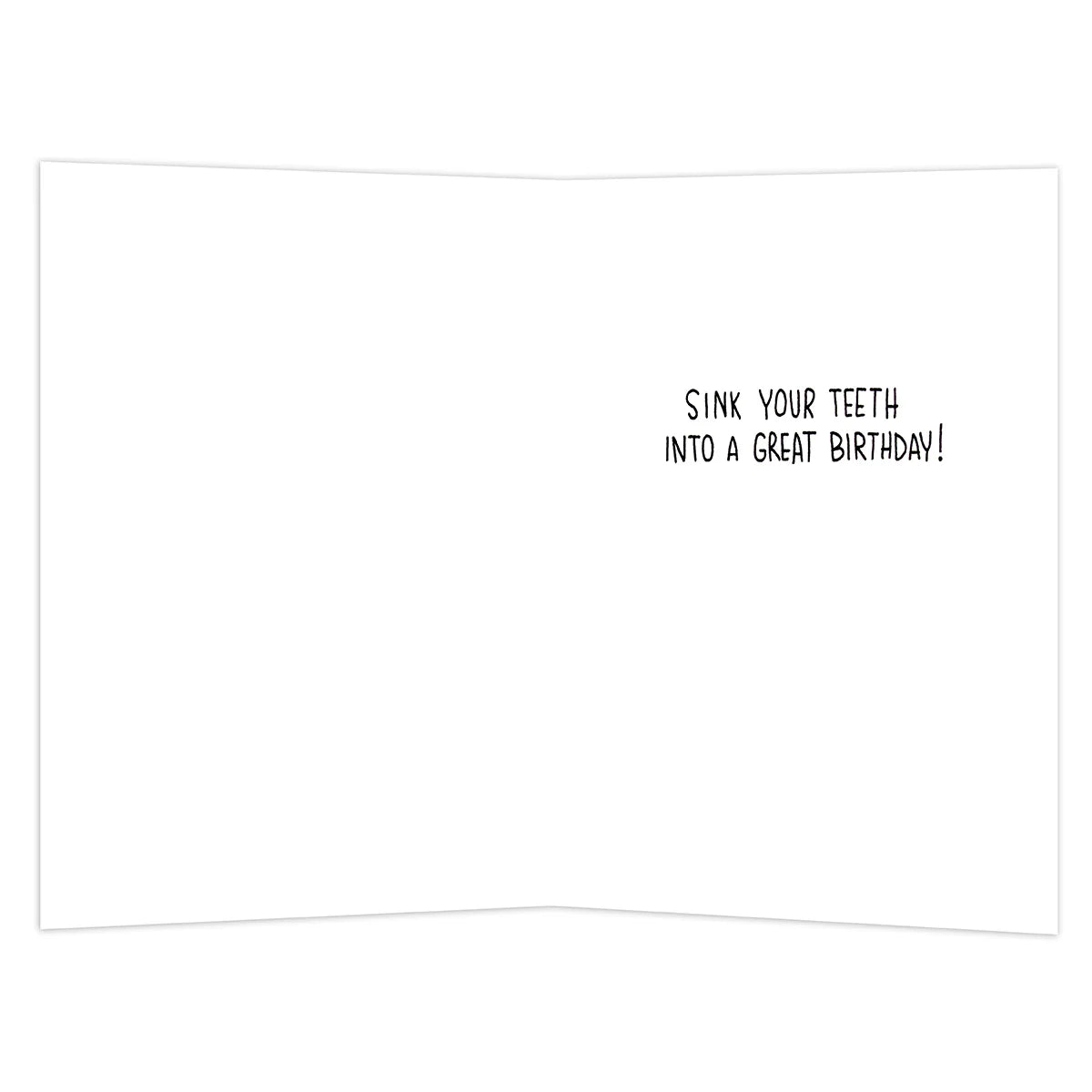 Shoebox Birthday Card - Sink Your Teeth In | Hallmark
