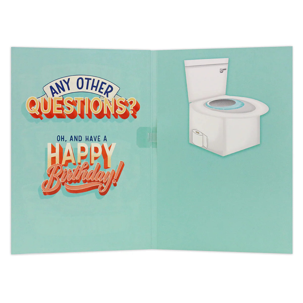 Interactive Sound Card - Flushing Toilet | Hallmark