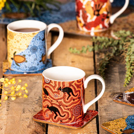 Maarakool Art Fire-stick Farming Mug