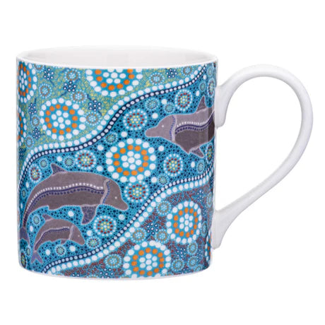 Maarakool Art Dolphins Dreaming Mug