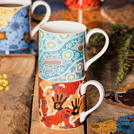 Maarakool Art Dolphins Dreaming Mug