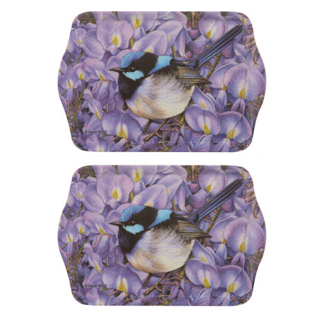 Pretty Little Wren Wisteria 2pk Scatter Tray