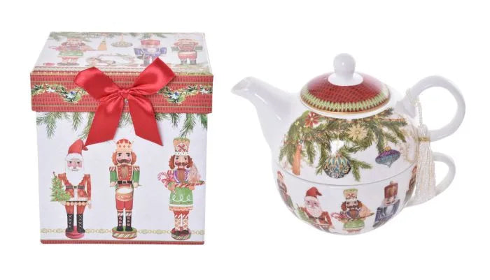 Christmas Nutcracker Tea for One