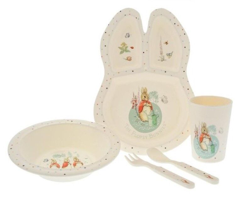 Beatrix Potter - Flopsy 5pc Dinner Set
