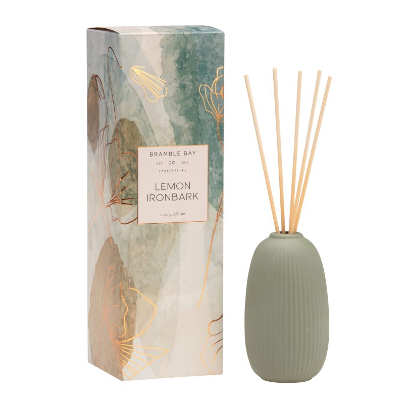 Lemon Ironbark Ceramic Diffuser | Bramble Bay Co