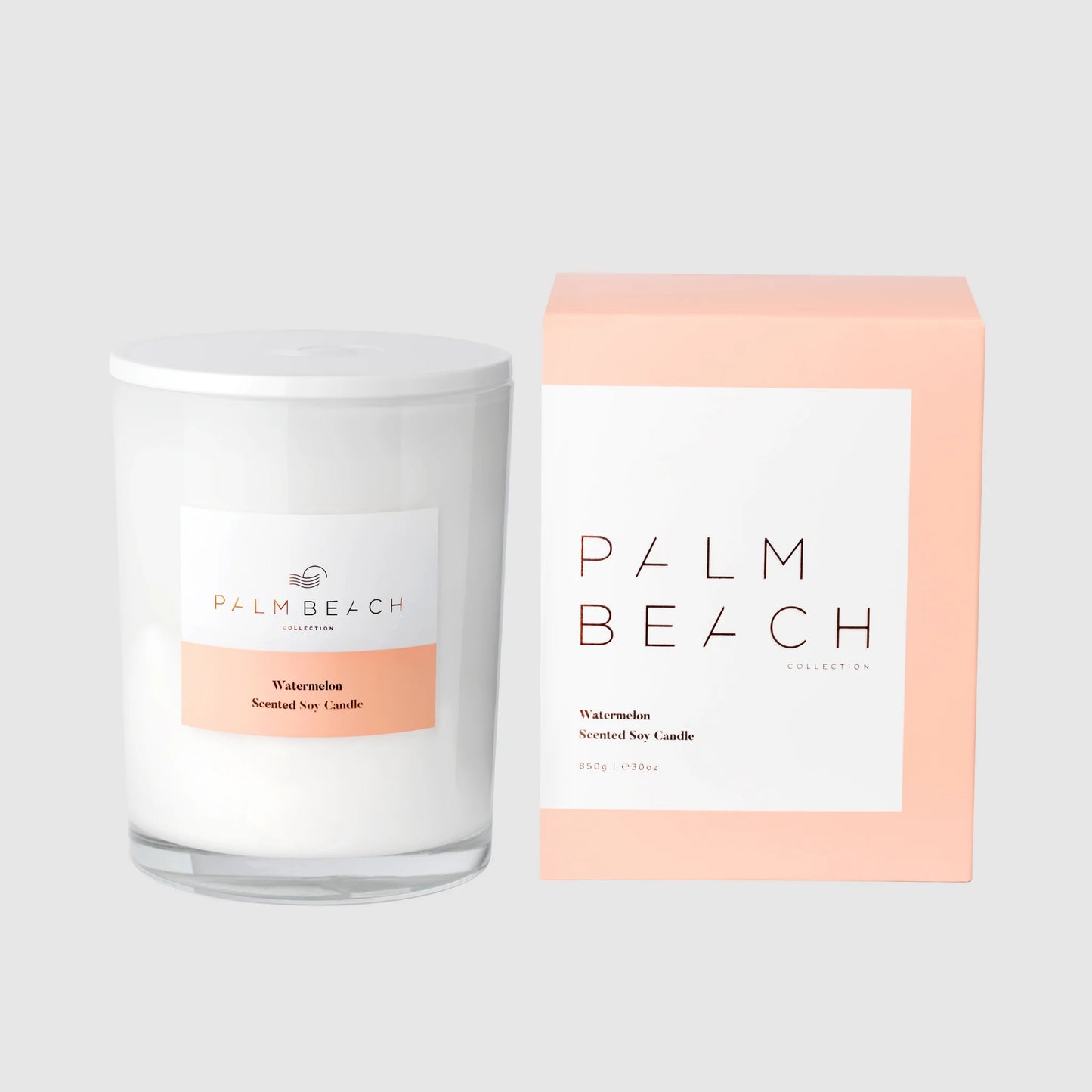 Watermelon Scented Candle 850g | Palm Beach