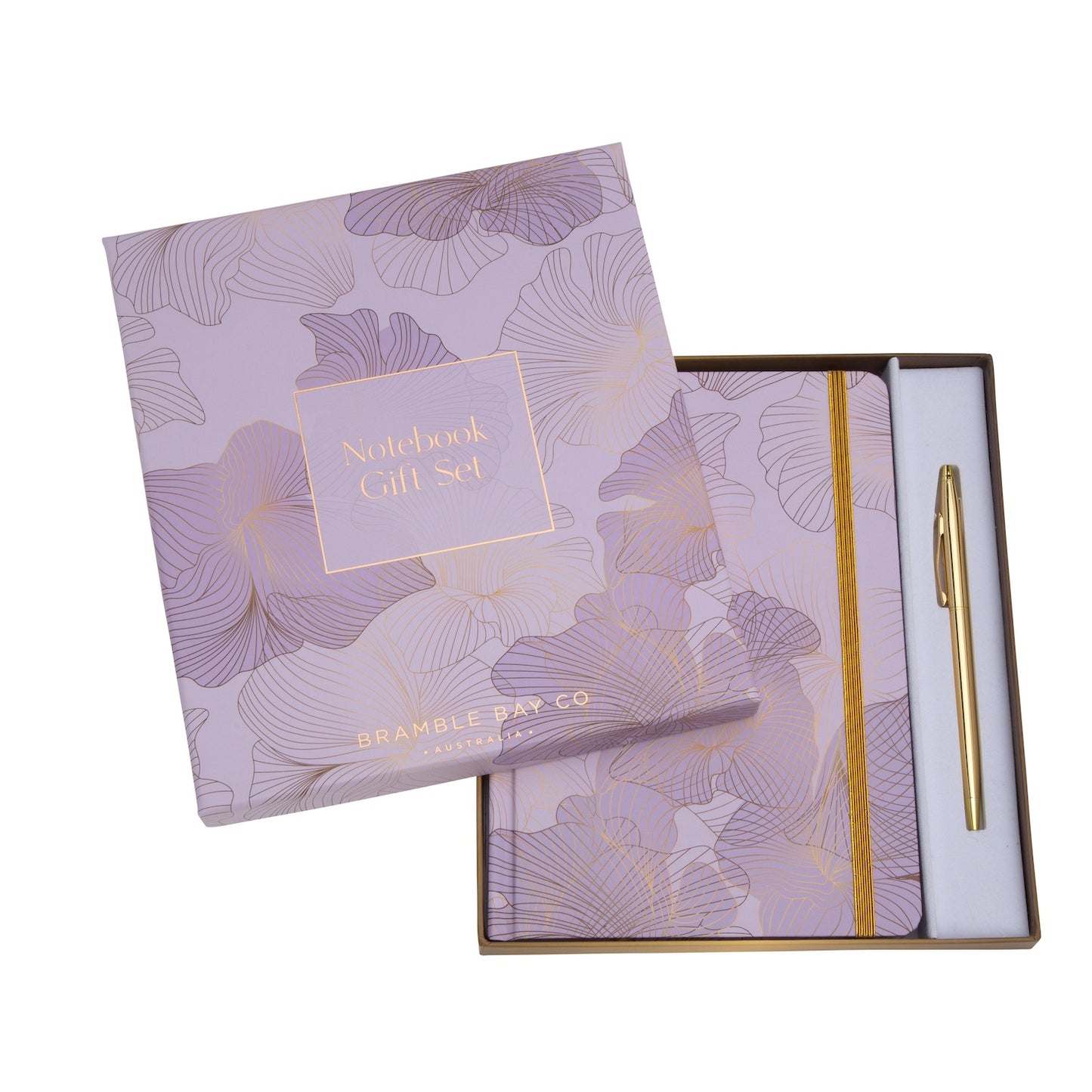 Violet & Patchouli Design Notebook Set | Bramble Bay Co