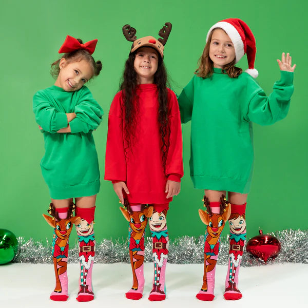 Reindeer & Elf Socks | Madmia