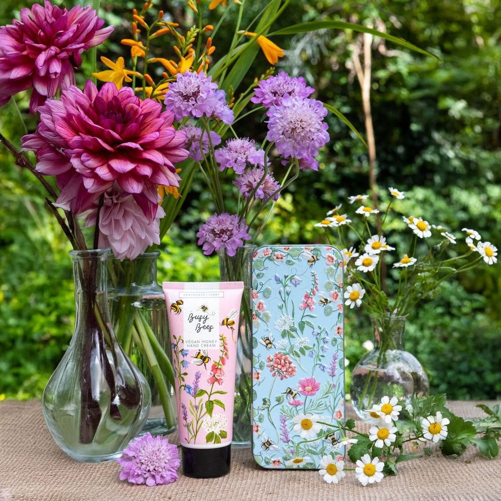 Busy Bees Hand Cream in Tin | Heathcote & Ivory