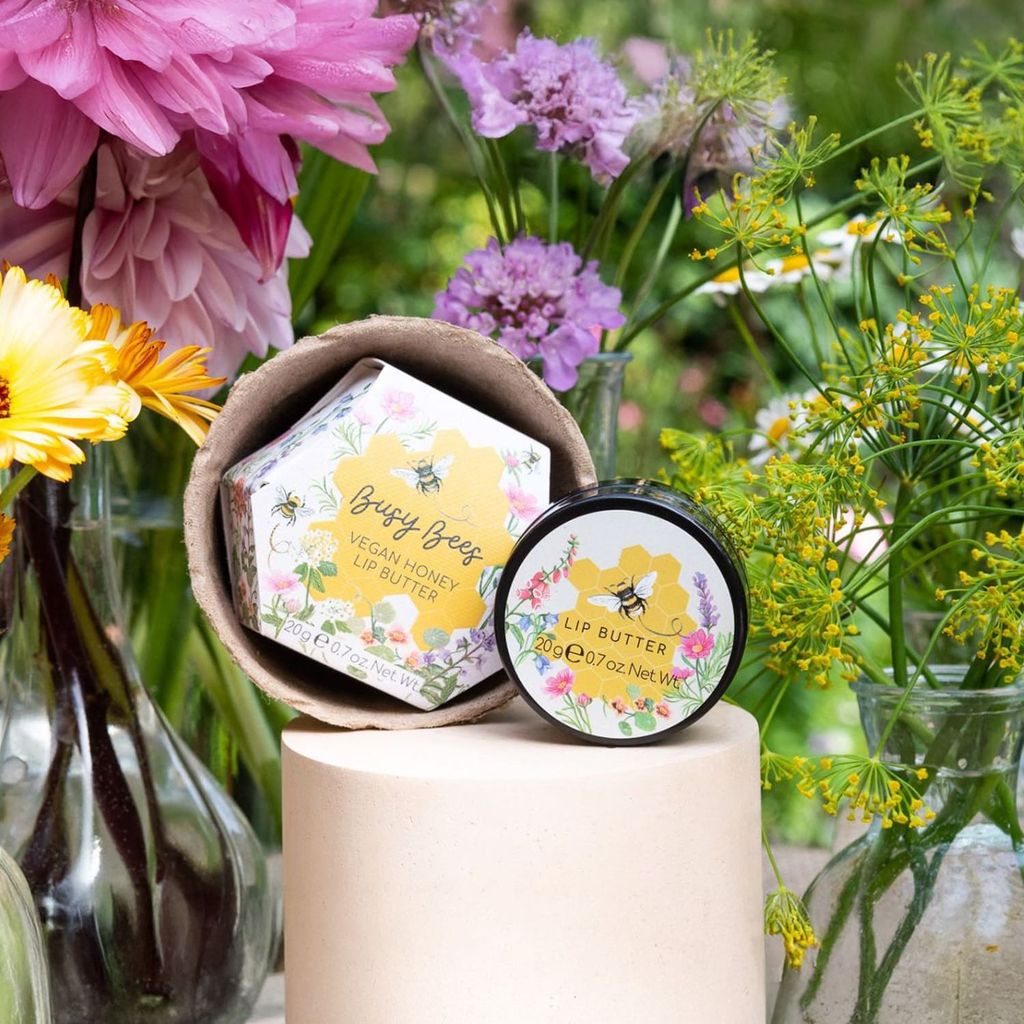 Busy Bees Vegan Honey Lip Butter | Heathcote & Ivory