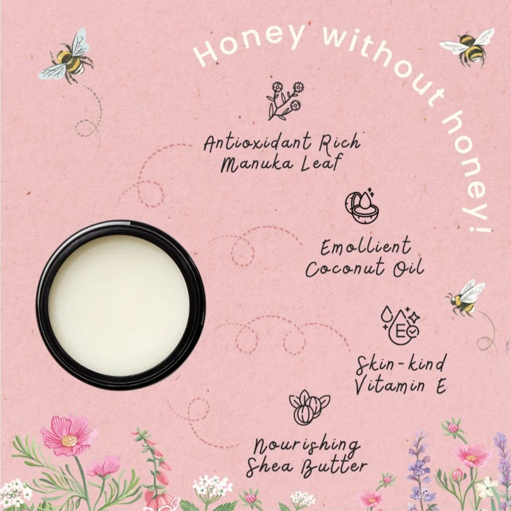 Busy Bees Vegan Honey Lip Butter | Heathcote & Ivory