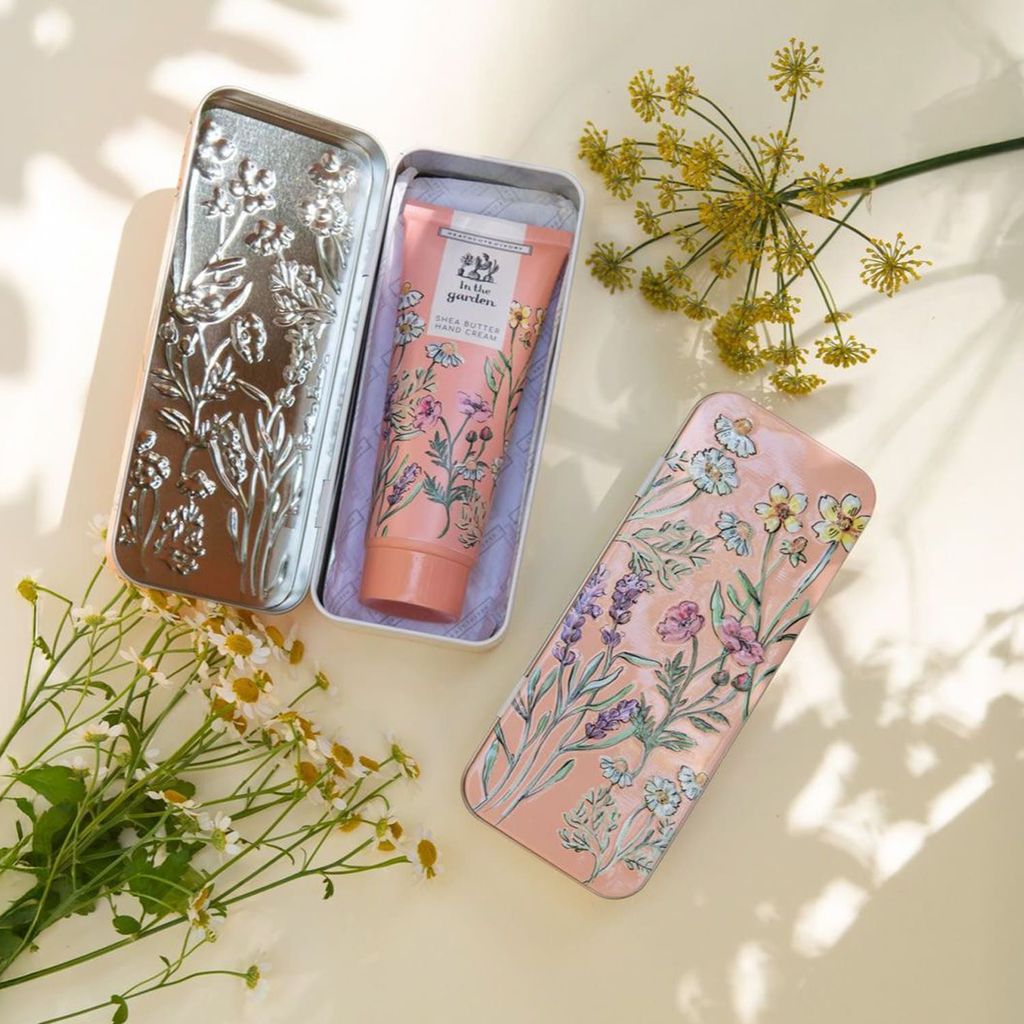 In the Garden Hand Cream in Tin | Heathcote & Ivory