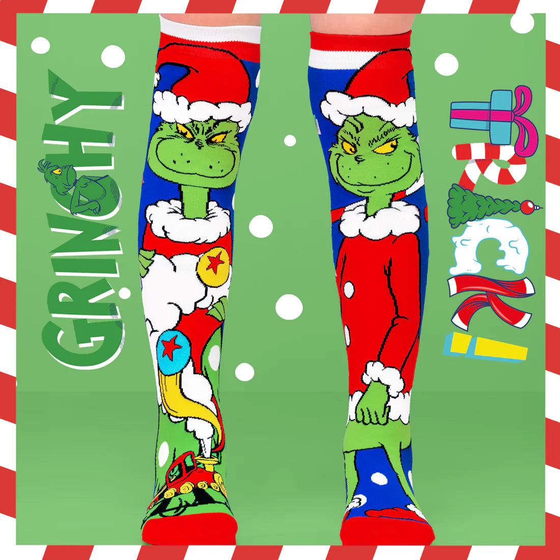 Grinchy Trick Socks | Madmia