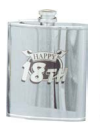Happy 18th - Stainless Steel Flask - 6oz