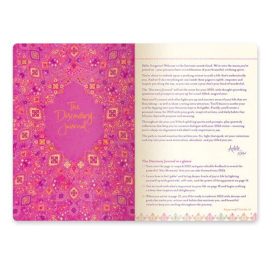 SALE 2024 Diary The Year for New Beginnings - Berry Bliss
