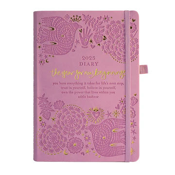 2025 Diary Planner | The Year for New Beginnings