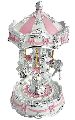 PINK CAROUSEL RESIN ALTON & MUSIC