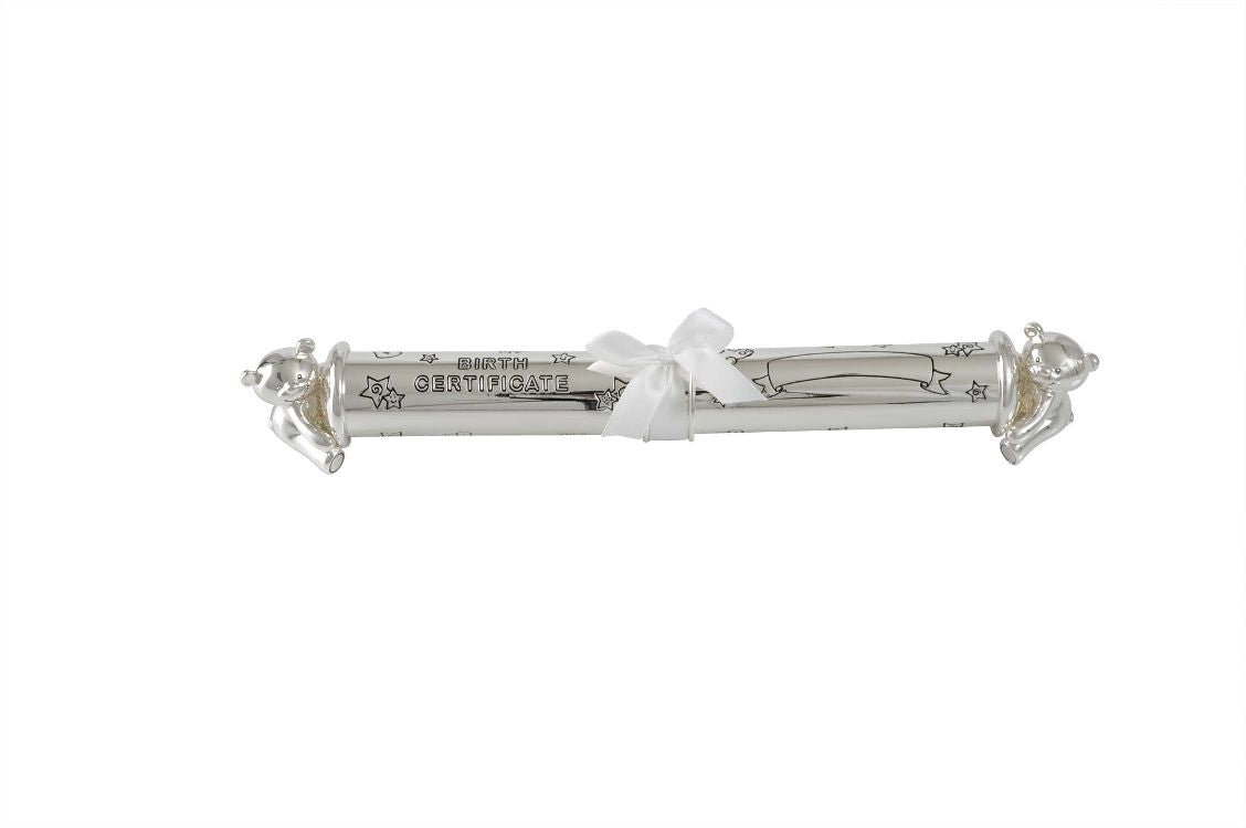 TWINKLE BEAR BIRTH CERTIFICATE HOLDER