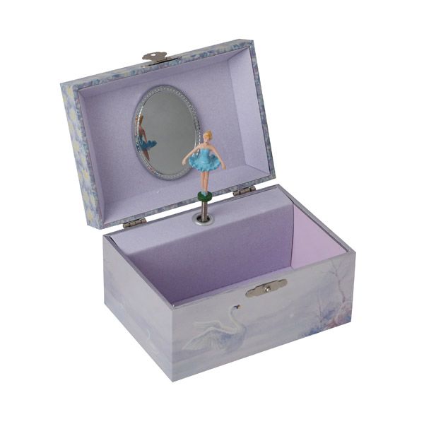 FOIL MUSIC BOX BALLERINA MAYA BLUE