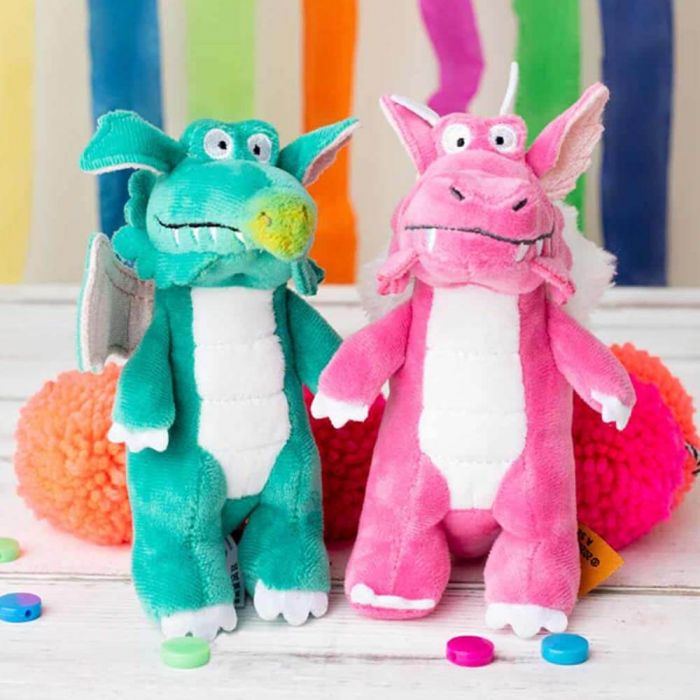 ZOG PINK DRAGON SOFT TOY