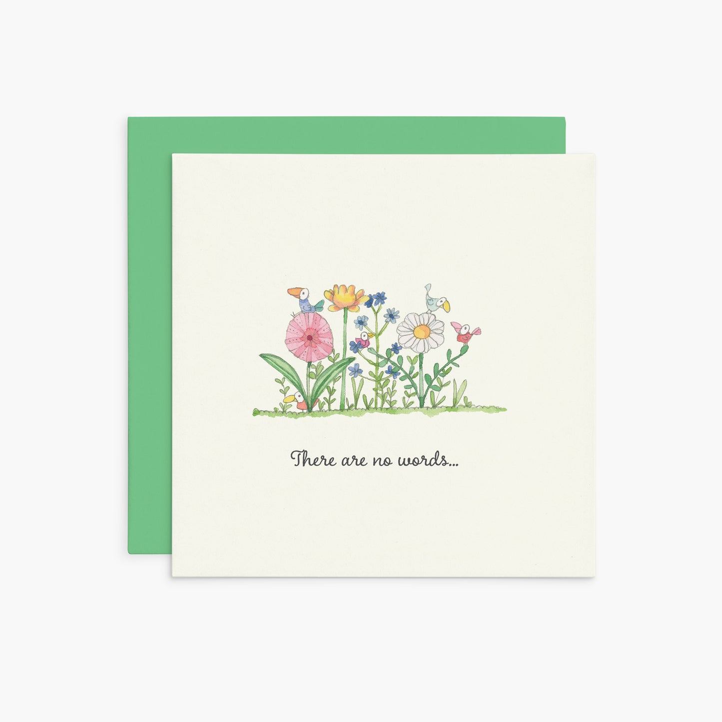 There are no words | Twigseeds Sympathy Card