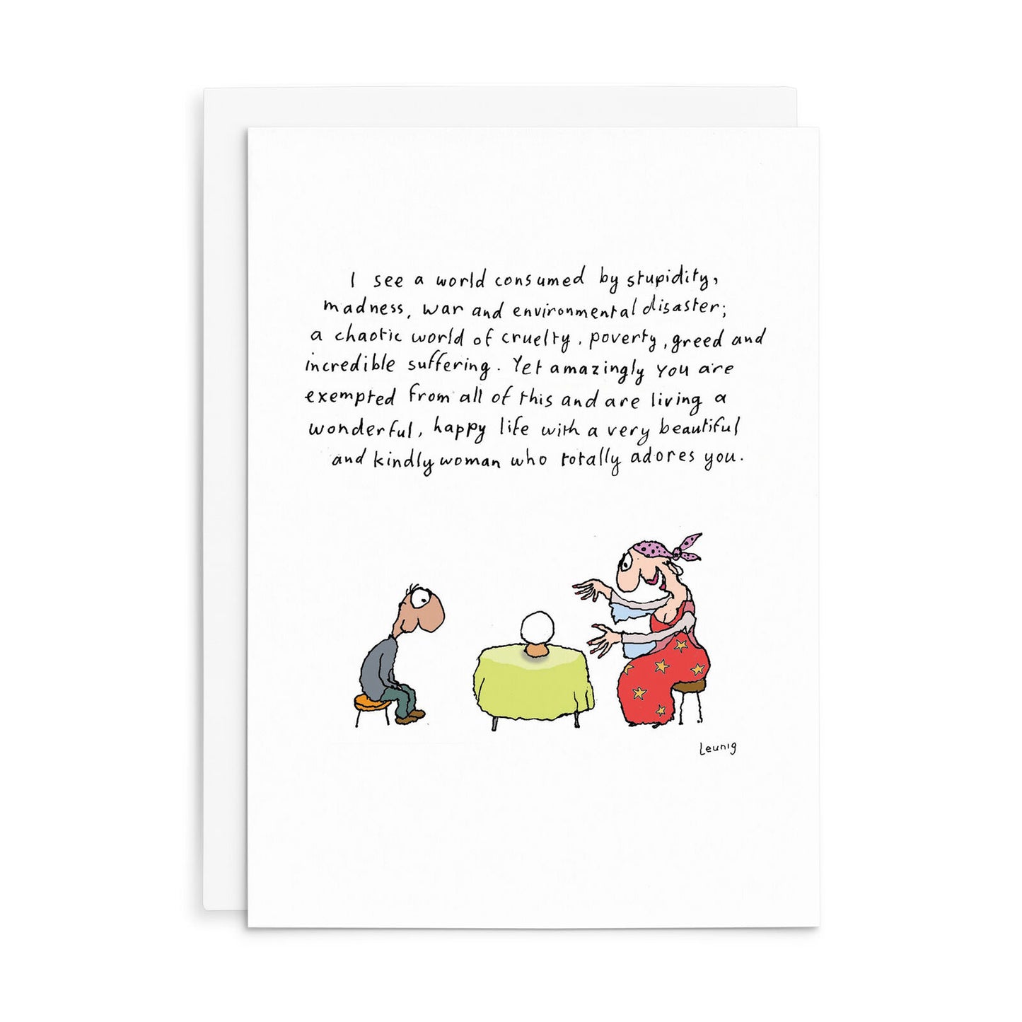 Fortune Teller | Leunig All Occasions Greeting Card