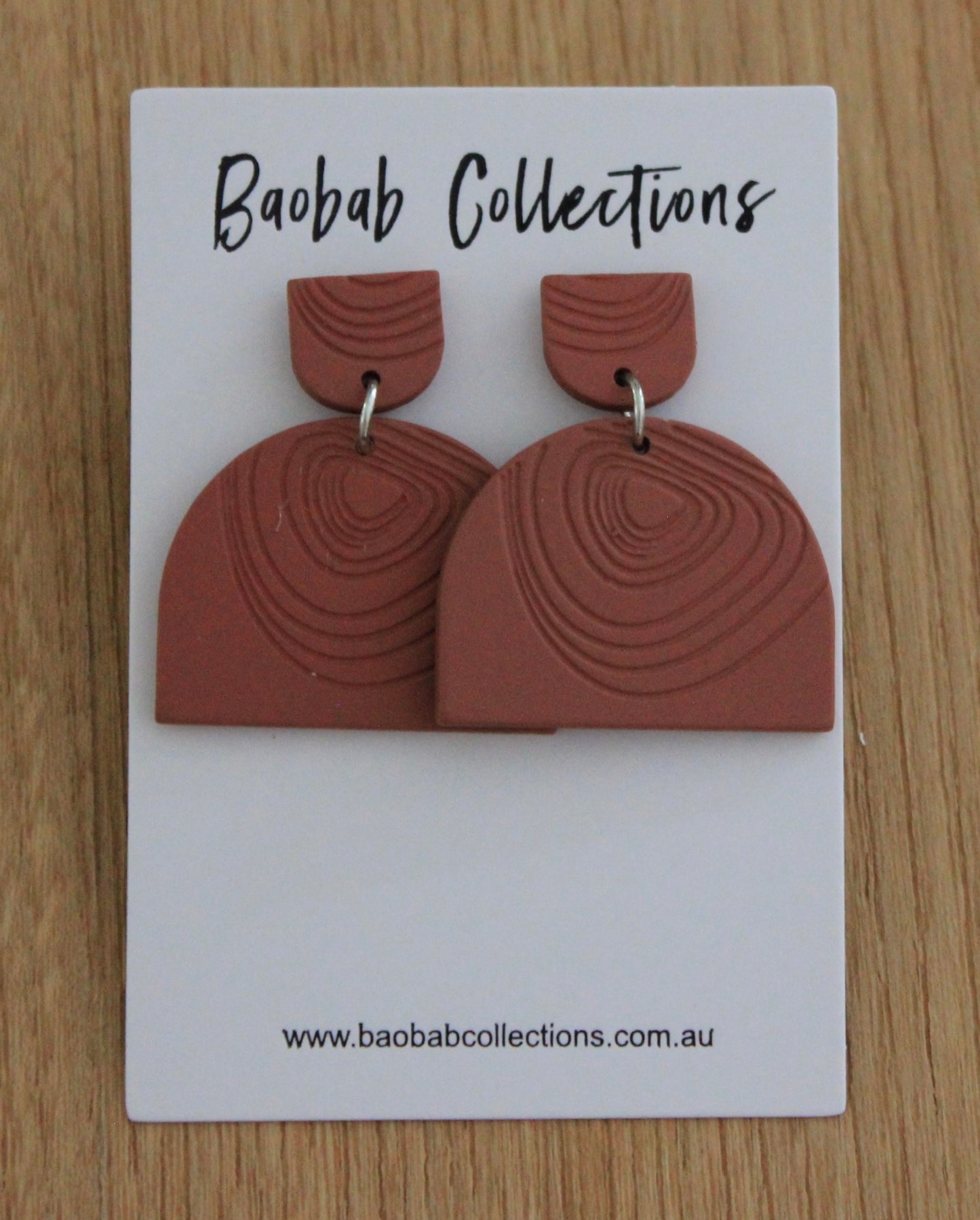 Element Earring: Clay Bell