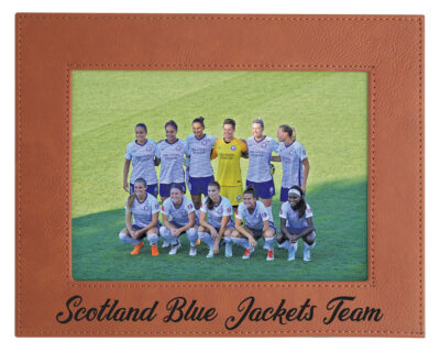 Engravable Leatherette Photo Frame