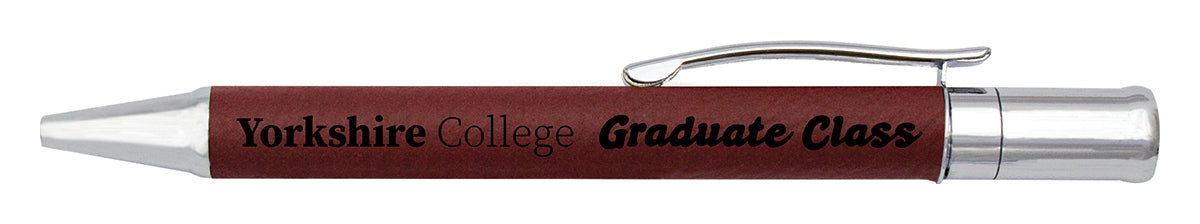 Engravable Leatherette Pens