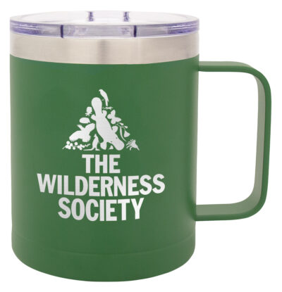 Double Wall Mug with Handle 400ml